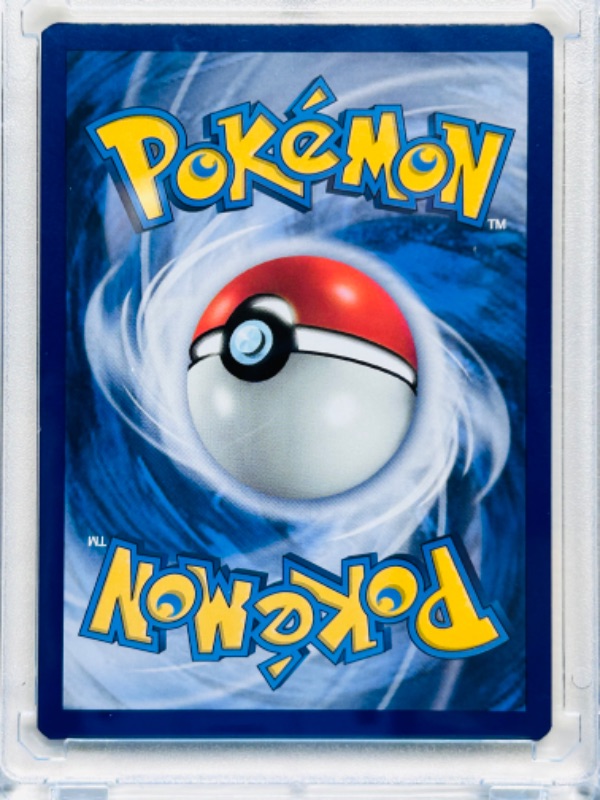Photo 1 of 686837…Pokémon Poliwrath holo card 25/108  in hard plastic case