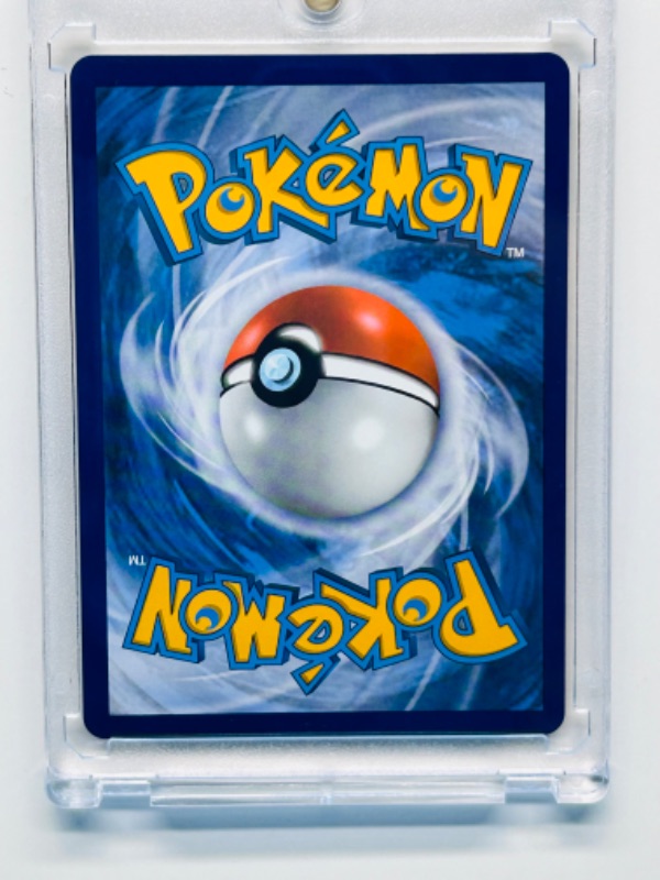 Photo 2 of 686842…Pokémon Scizor V holo card 118/189 in hard plastic case 