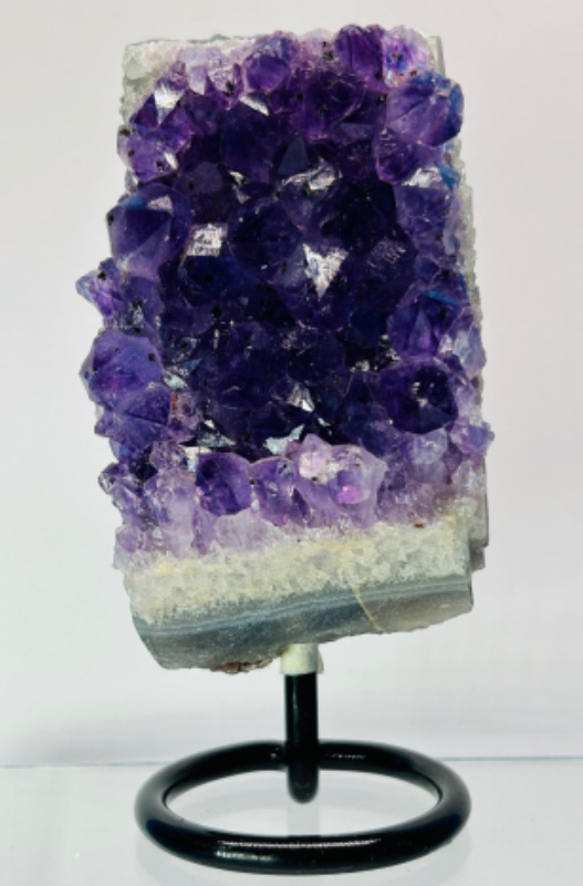 Photo 1 of 686862…5” amethyst crystal rock on stand-height includes stand 