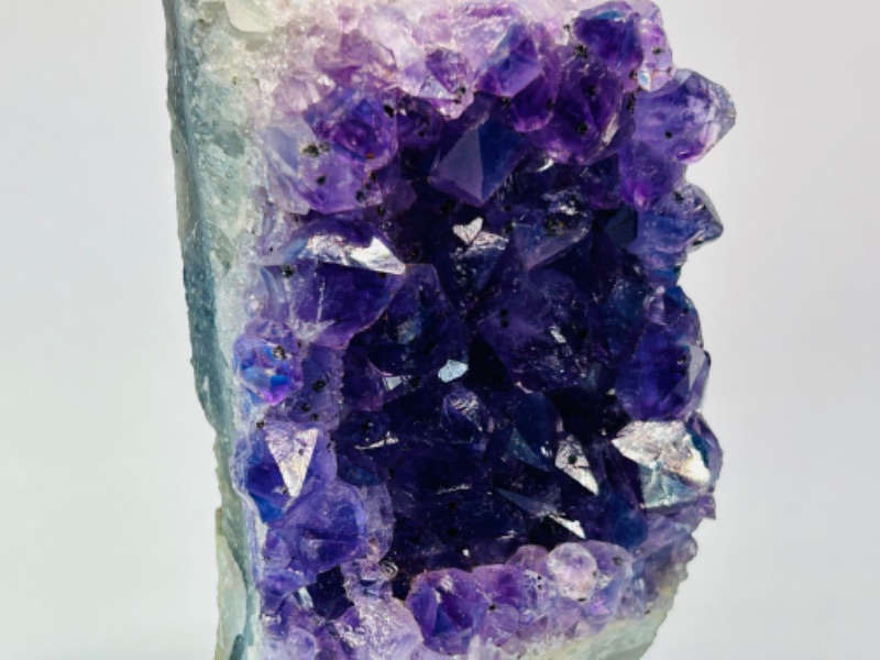 Photo 5 of 686862…5” amethyst crystal rock on stand-height includes stand 