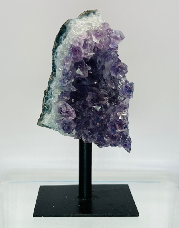 Photo 1 of 686866…5”amethyst crystal rock on stand-height includes stand 