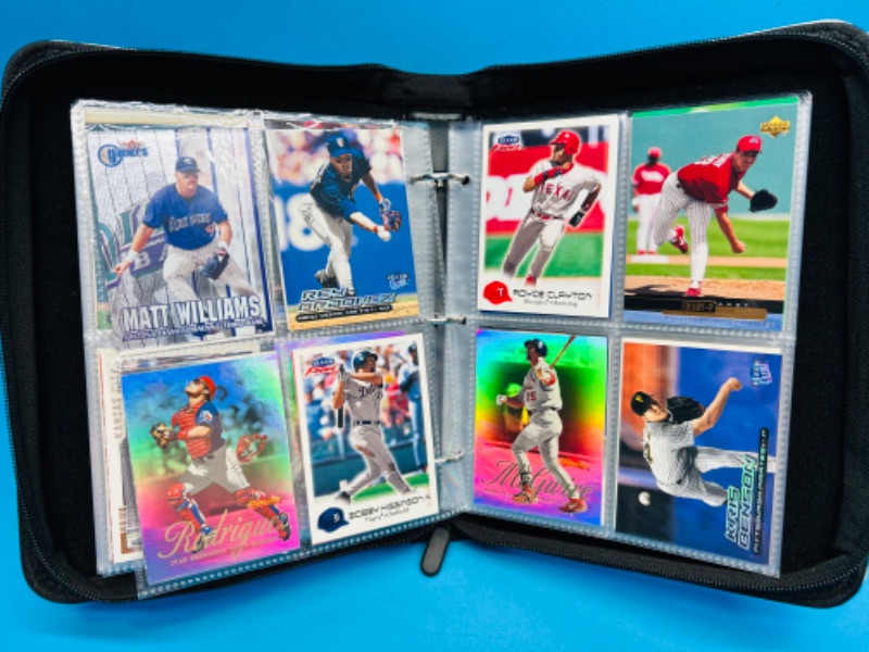 Photo 3 of 686879…final sale no returns/refunds-160 mixed baseball trading cards in binder 