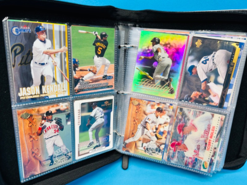 Photo 13 of 686879…final sale no returns/refunds-160 mixed baseball trading cards in binder 