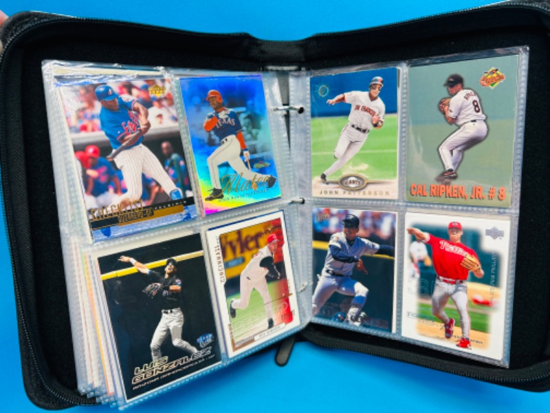 Photo 1 of 686879…final sale no returns/refunds-160 mixed baseball trading cards in binder 
