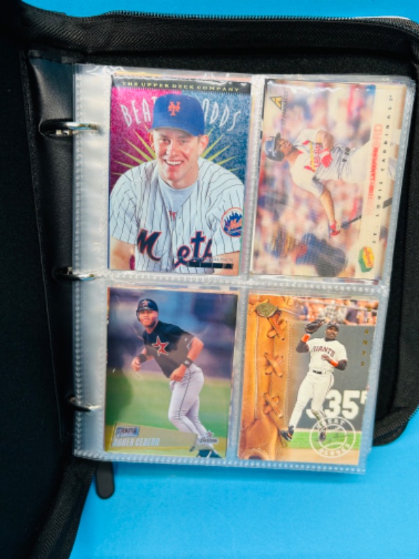 Photo 10 of 686879…final sale no returns/refunds-160 mixed baseball trading cards in binder 