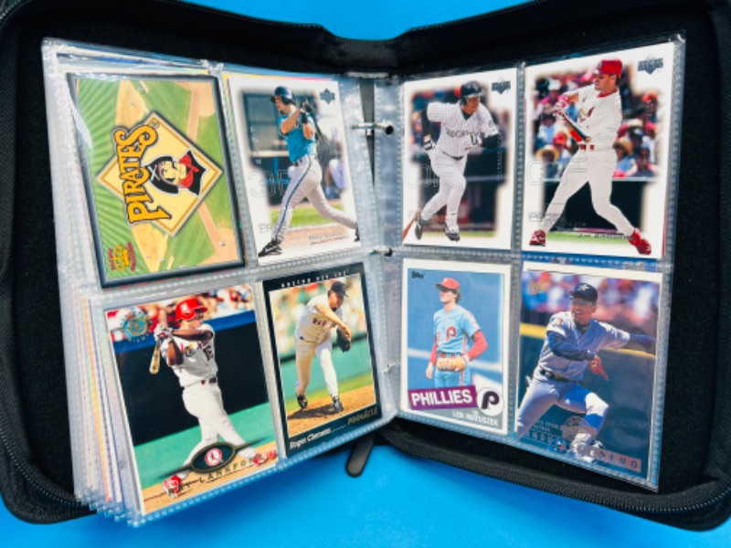 Photo 12 of 686879…final sale no returns/refunds-160 mixed baseball trading cards in binder 