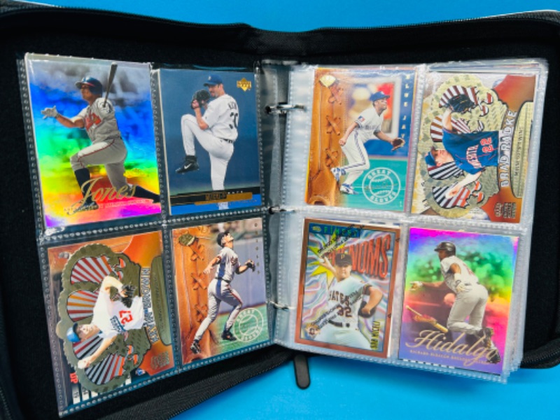 Photo 1 of 686879…final sale no returns/refunds-160 mixed baseball trading cards in binder 