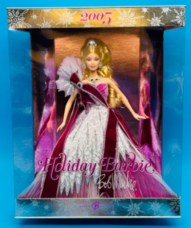 Photo 1 of 686883…2005 holiday Barbie by Bob Mackie doll