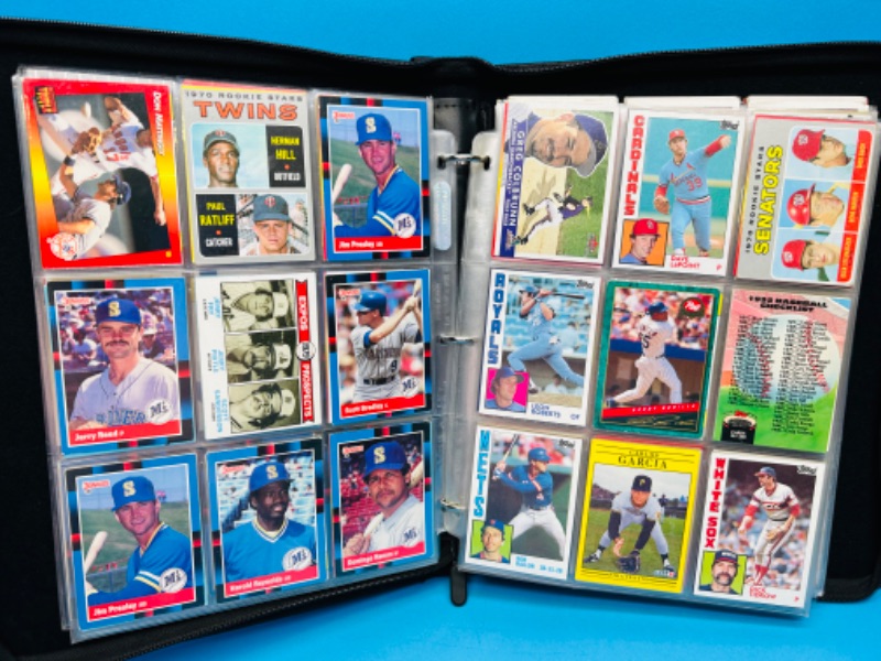 Photo 13 of 686886…final sale no returns/refunds-468 mixed baseball cards in binder 