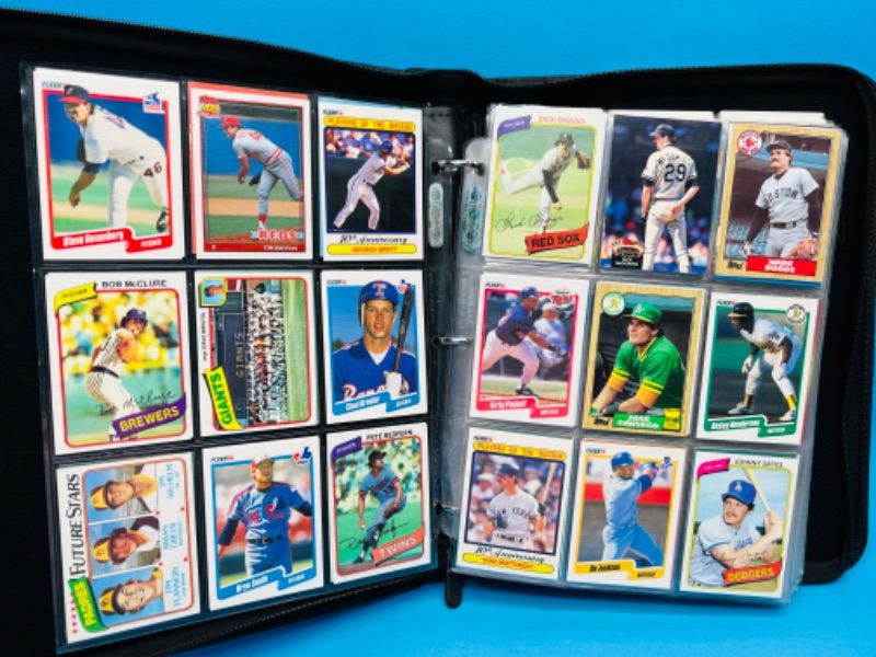 Photo 1 of 686886…final sale no returns/refunds-468 mixed baseball cards in binder 