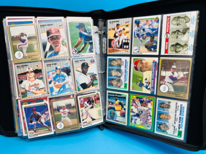 Photo 1 of 686886…final sale no returns/refunds-468 mixed baseball cards in binder 
