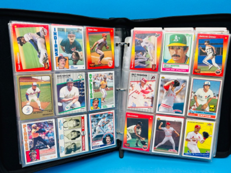 Photo 1 of 686886…final sale no returns/refunds-468 mixed baseball cards in binder 