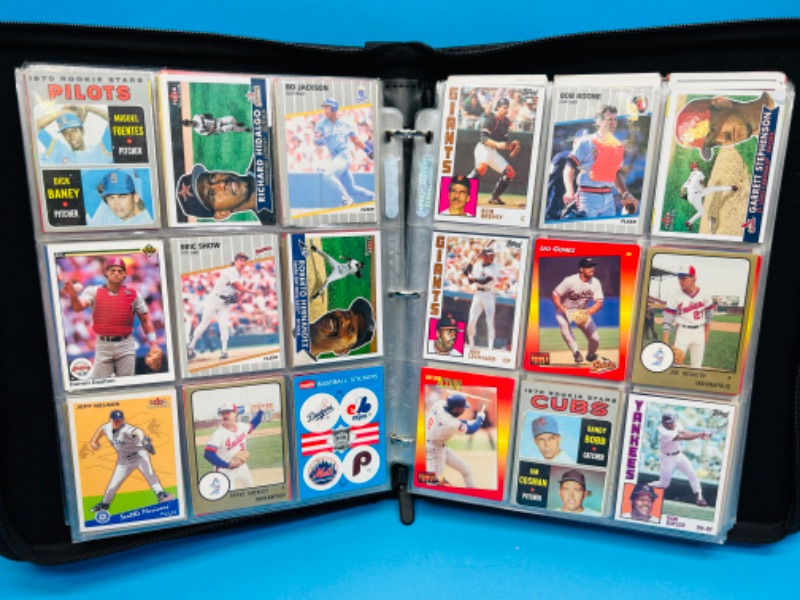 Photo 24 of 686886…final sale no returns/refunds-468 mixed baseball cards in binder 