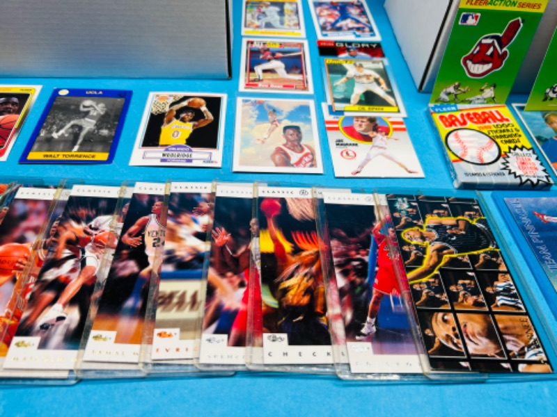 Photo 10 of 686939… final sale no returns no refunds1800+ mixed basketball and baseball cards in boxes 