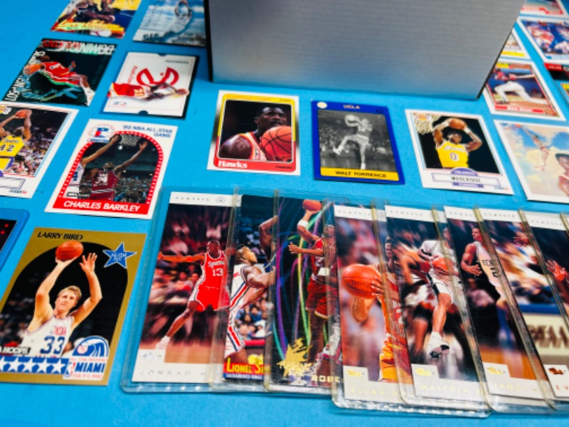 Photo 4 of 686939… final sale no returns no refunds1800+ mixed basketball and baseball cards in boxes 