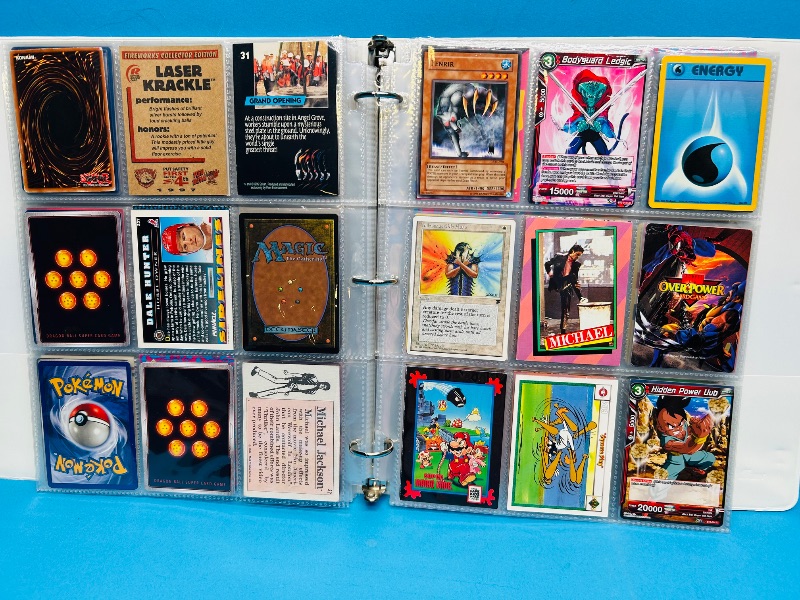 Photo 10 of 686948…final sale no returns/refunds-198 mixed character and trading cards in binder 