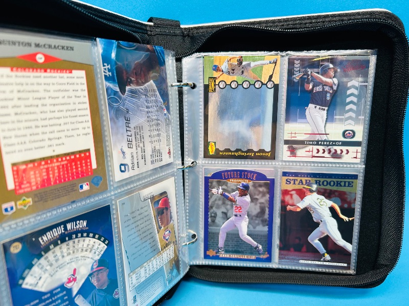 Photo 7 of 686950…final sale no returns/refunds-76 mixed baseball holo, foil, chrome cards in binder 