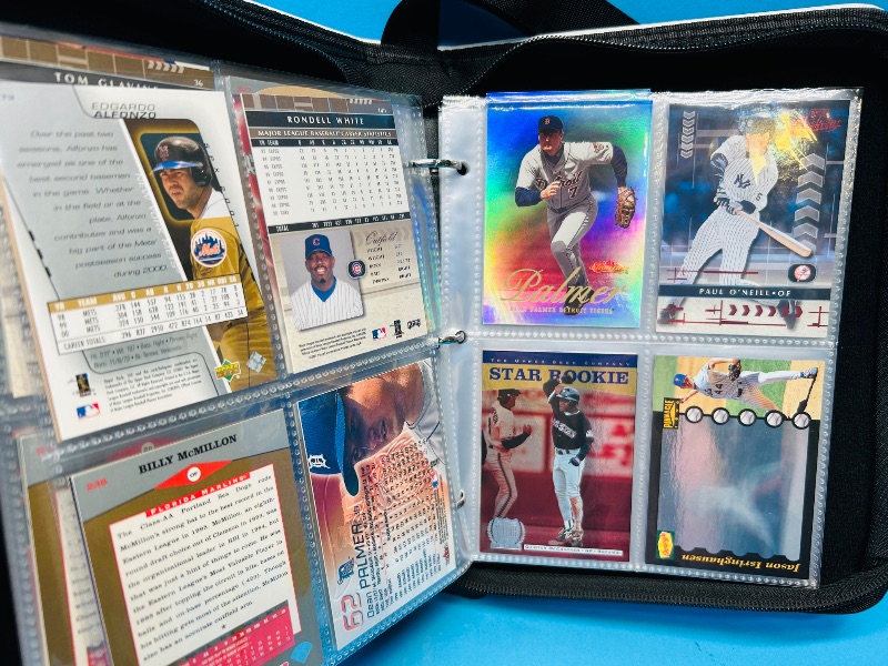 Photo 13 of 686950…final sale no returns/refunds-76 mixed baseball holo, foil, chrome cards in binder 