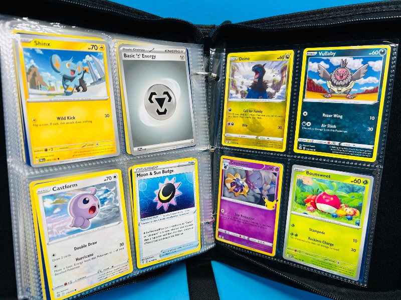 Photo 4 of 686951…final sale no returns/refunds-152 mixed Pokemon and reverse holo cards in binder 