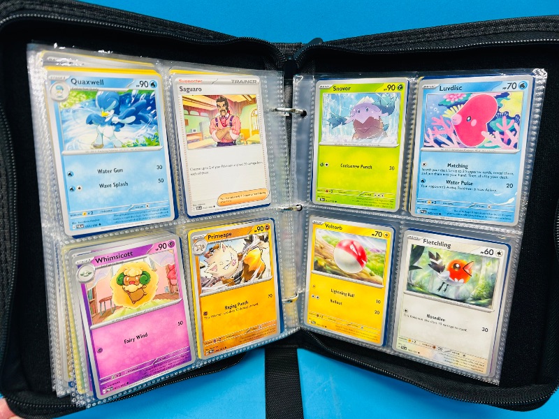 Photo 2 of 686951…final sale no returns/refunds-152 mixed Pokemon and reverse holo cards in binder 