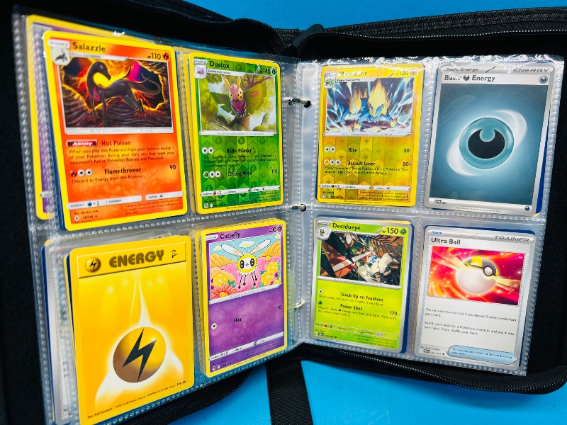 Photo 5 of 686951…final sale no returns/refunds-152 mixed Pokemon and reverse holo cards in binder 