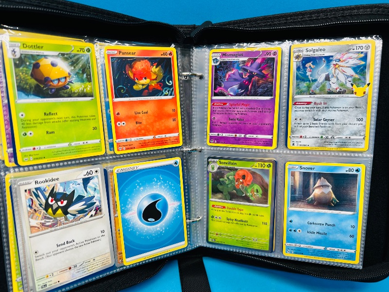 Photo 14 of 686951…final sale no returns/refunds-152 mixed Pokemon and reverse holo cards in binder 