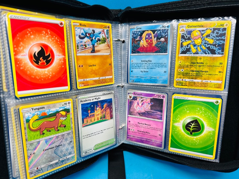 Photo 6 of 686951…final sale no returns/refunds-152 mixed Pokemon and reverse holo cards in binder 