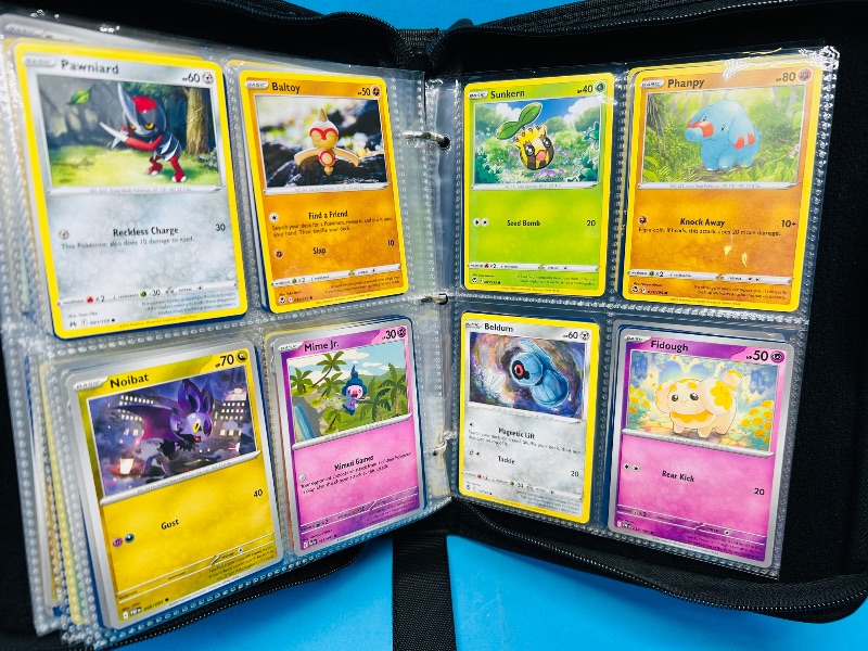 Photo 8 of 686951…final sale no returns/refunds-152 mixed Pokemon and reverse holo cards in binder 