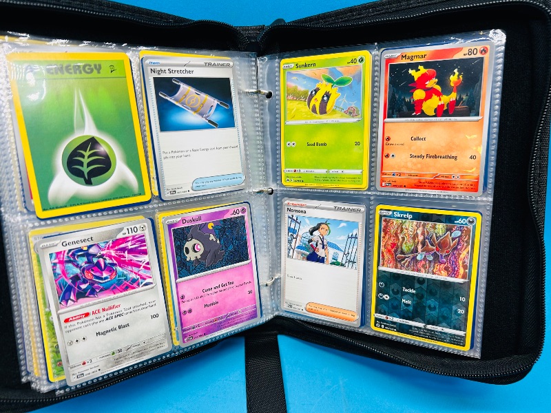 Photo 9 of 686951…final sale no returns/refunds-152 mixed Pokemon and reverse holo cards in binder 