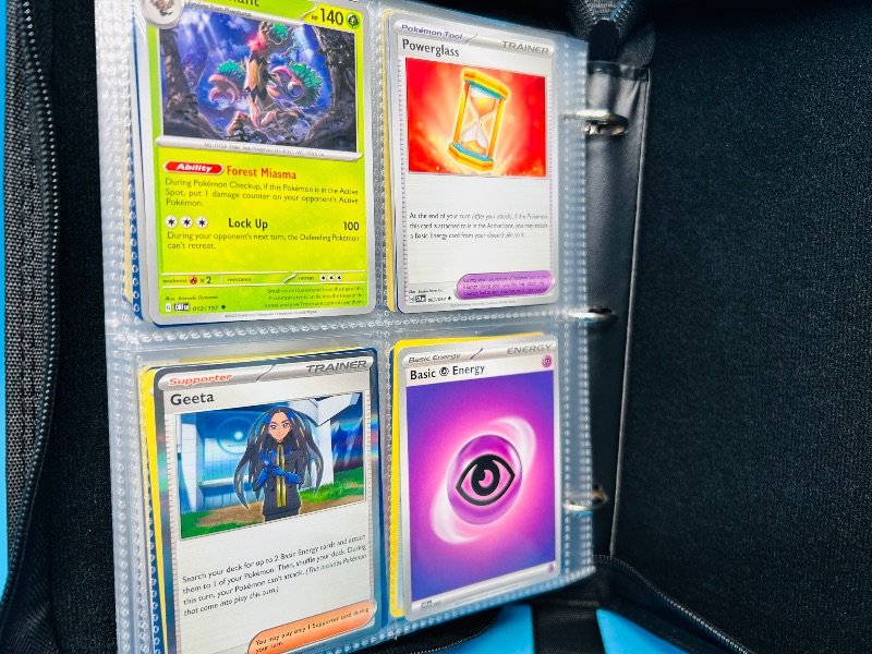 Photo 3 of 686951…final sale no returns/refunds-152 mixed Pokemon and reverse holo cards in binder 