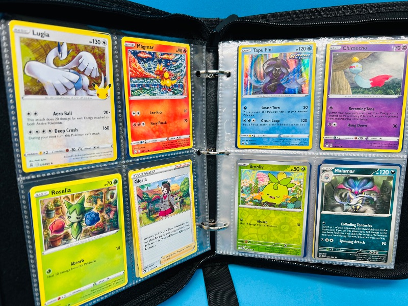 Photo 13 of 686951…final sale no returns/refunds-152 mixed Pokemon and reverse holo cards in binder 