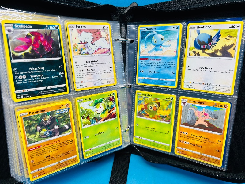 Photo 5 of 686952…final sale no returns/refunds-152 mix d Pokémon and holo cards in binder