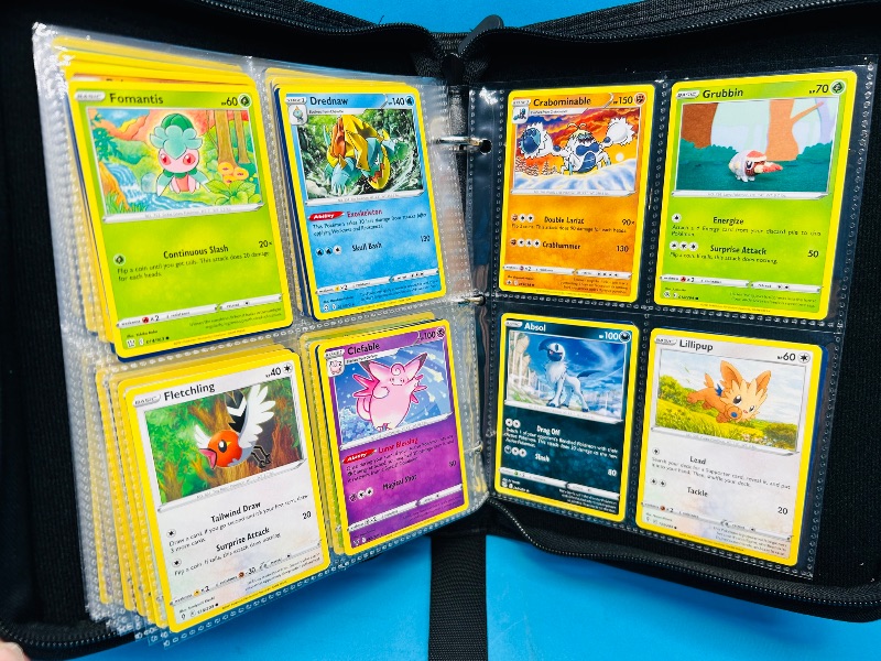 Photo 2 of 686952…final sale no returns/refunds-152 mix d Pokémon and holo cards in binder