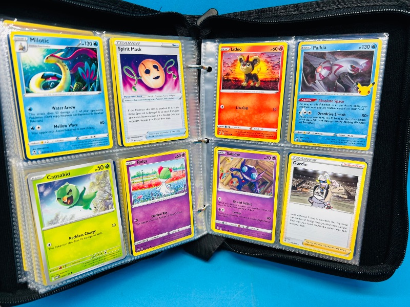 Photo 13 of 686952…final sale no returns/refunds-152 mix d Pokémon and holo cards in binder