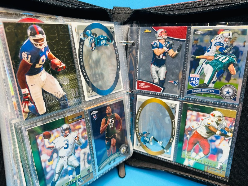 Photo 3 of 686953…final sale no returns/refunds-120 mixed refractor, holo, chrome cards in binder 