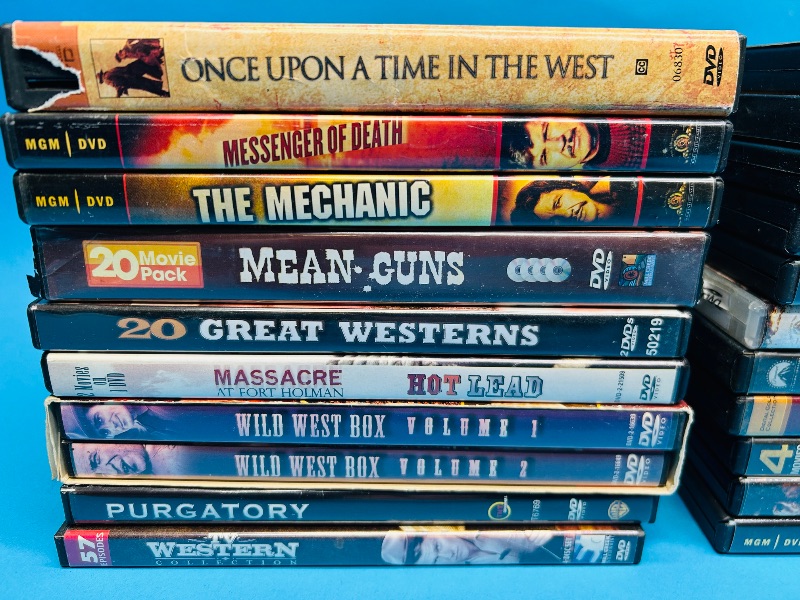 Photo 2 of 687006…20 western DVD  movies 