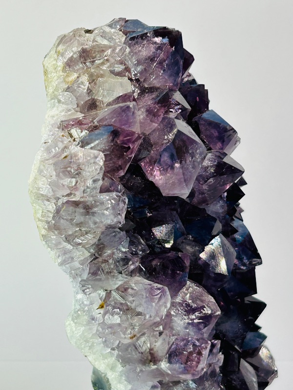 Photo 1 of 687031…7”  amethyst crystal rock on stand- height includes display stand 
