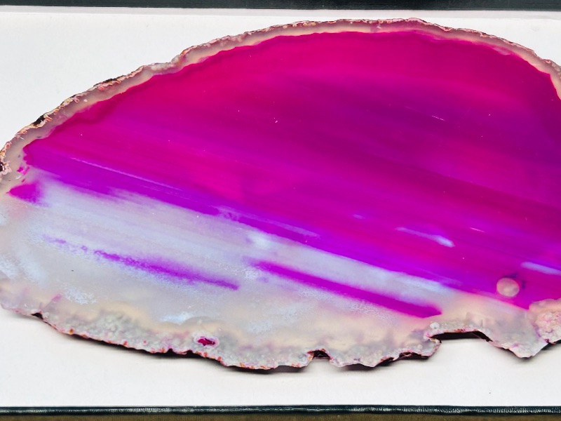 Photo 1 of 687047… 3 agate slices in gift box