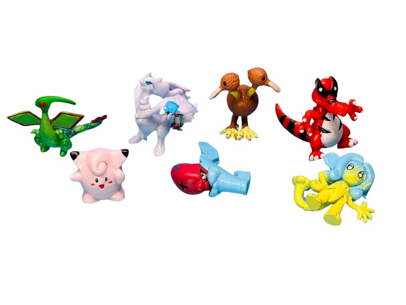 Photo 1 of 687050… 7 Pokémon 1” mini figures 