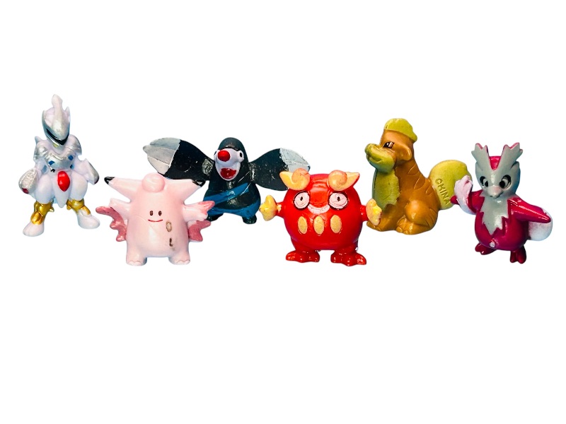 Photo 1 of 687052… 6 Pokémon 1” mini figures 