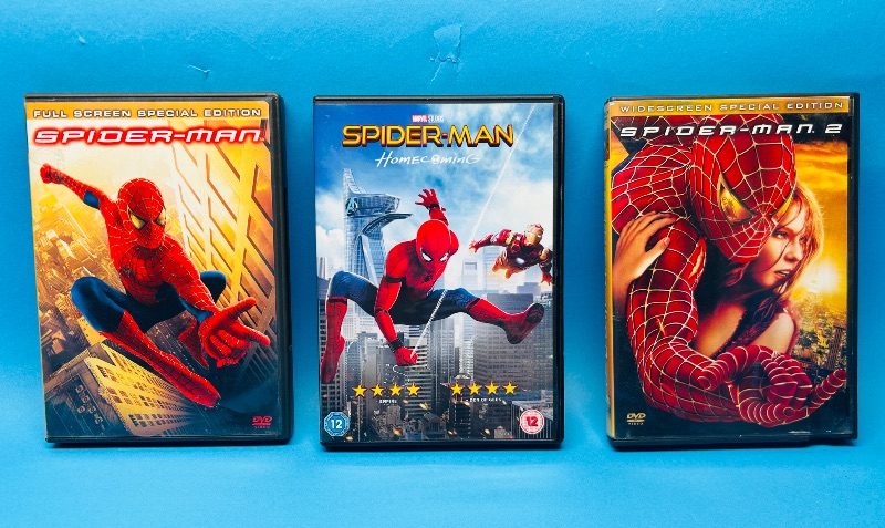 Photo 1 of 687061…3 Spider-Man DVD  movies 