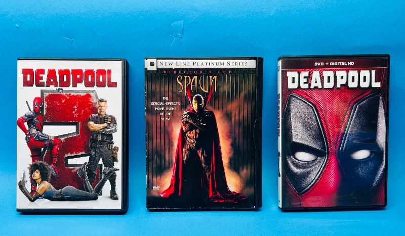 Photo 1 of 687069…Deadpool and Spawn  DVD  movies 