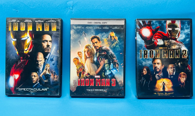 Photo 1 of 687072…3 Ironman  DVD  movies 