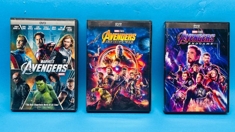 Photo 1 of 687074…3 Avengers  DVD  movies 