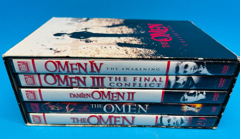 Photo 1 of 687128…The Omen  collection DVDs 
