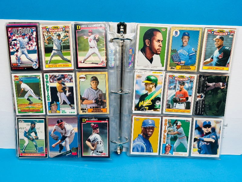 Photo 8 of 687134…final sale no returns/refunds -450 mixed baseball cards in binder