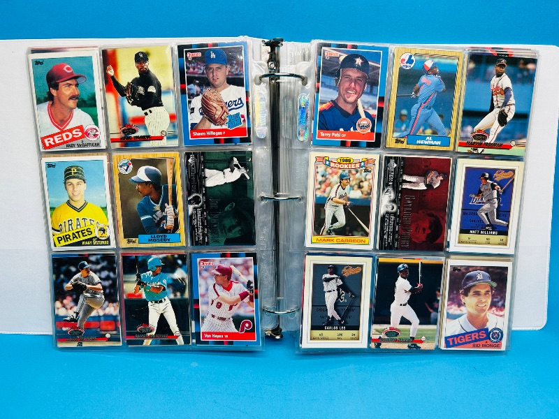 Photo 12 of 687134…final sale no returns/refunds -450 mixed baseball cards in binder