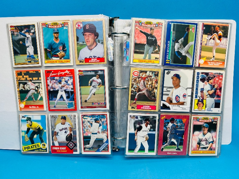 Photo 11 of 687134…final sale no returns/refunds -450 mixed baseball cards in binder