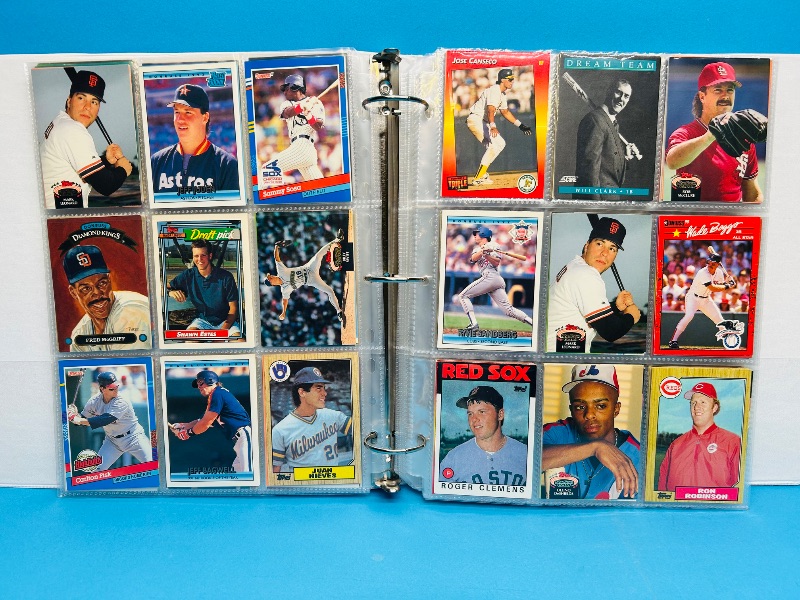 Photo 5 of 687135… final sale no returns/refunds  396 mixed baseball cards in binder 