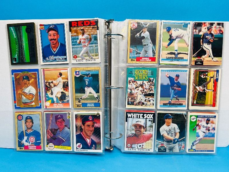 Photo 20 of 687135… final sale no returns/refunds  396 mixed baseball cards in binder 